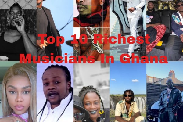 Top 10 Richest Musicians In Ghana [By Net Worth In 2023]