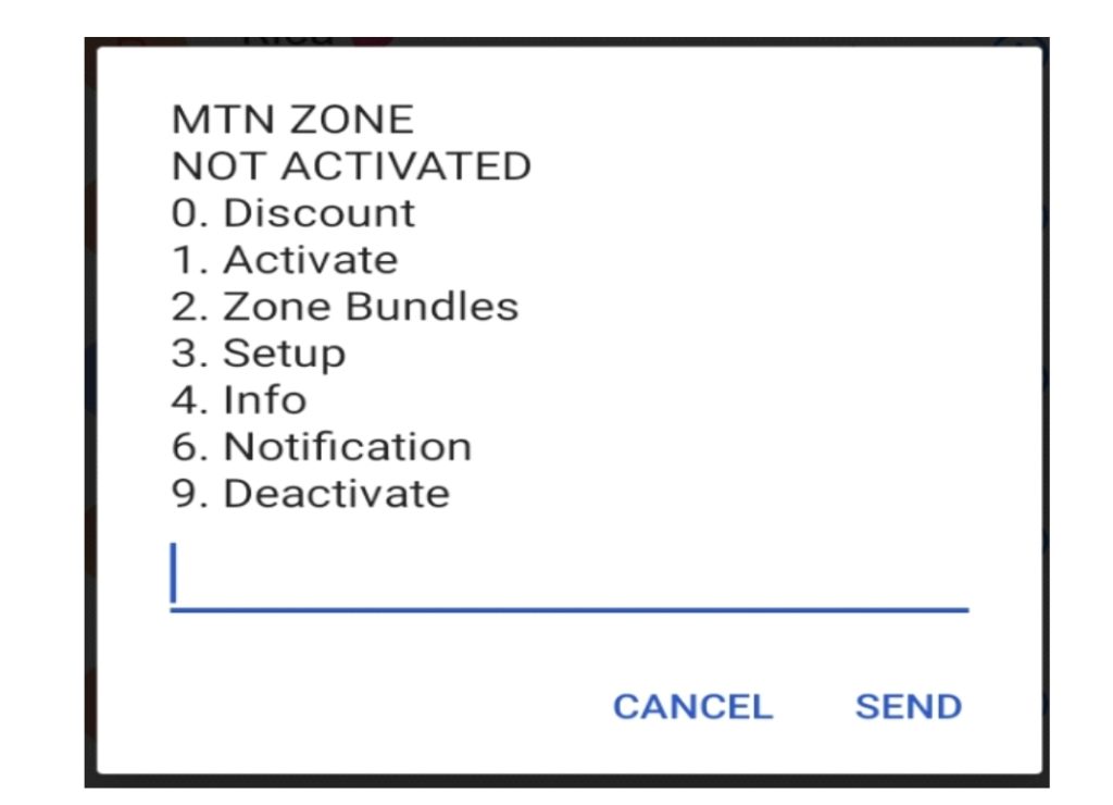 How to have an active bundle to access Data Zone on MTN