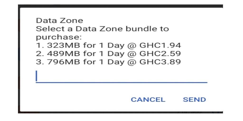 How to have an active bundle to access Data Zone on MTN