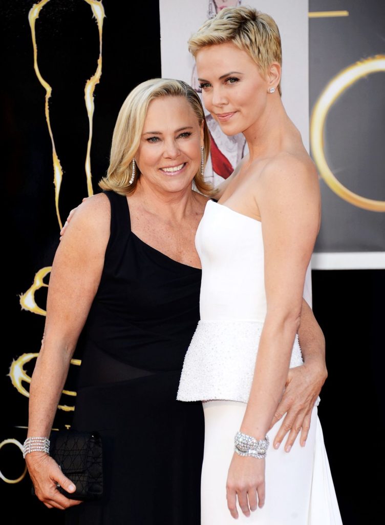 Gerda Jacoba and Charlize Theron. Image credit: US Weekly 