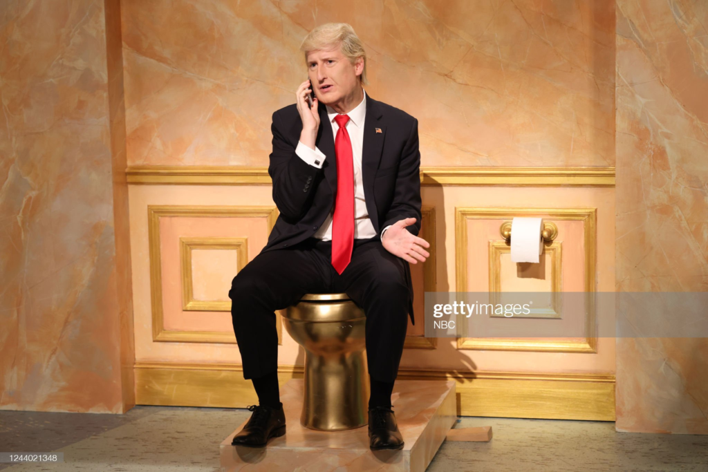 James Austin Johnson as Donald Trump during the Jan 6th Final Hearing Cold Open on Saturday, October 15, 2022 (image credit: Getty Images)